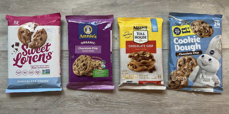 The contenders: Sweet Loren's, Annie's, Nestle Toll House and Pillsbury.