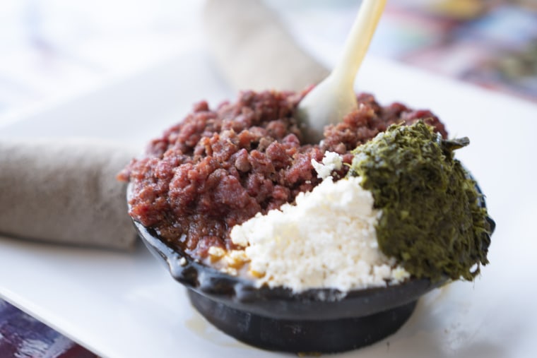 Kifto is an Ethiopian dish similar to steak tartare that is tender and full of delicious savory spices.