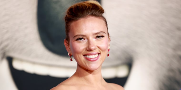 Scarlett Johansson on The Outset skin care and postpartum beauty