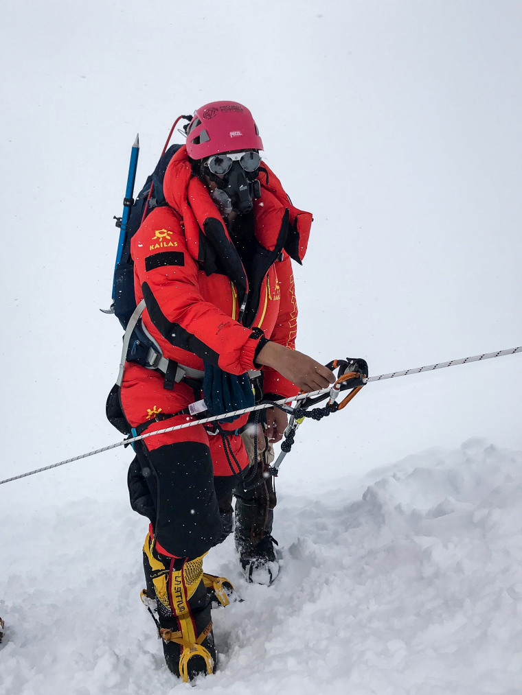 After starting to mountain climb, Amy McCulloch also started challenging herself professionally and switched from writing young adults novels to her latest book, 'Breathless.'