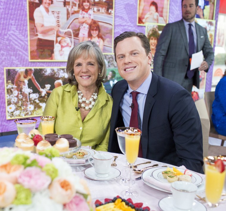 Willie Geist and his mother, Jody