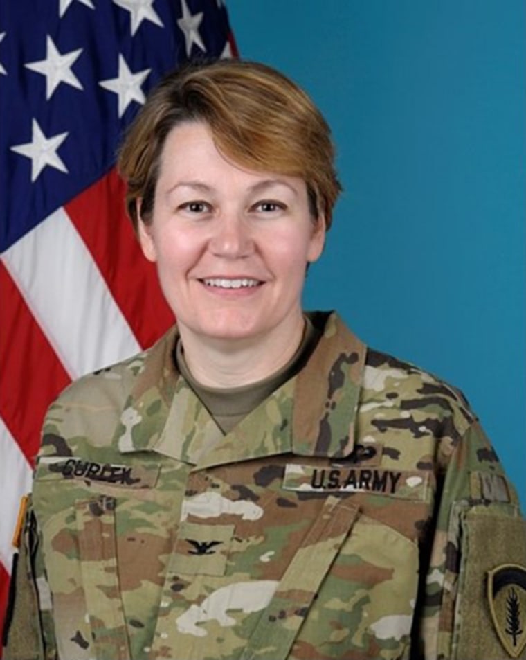 Col. Gail Curley.