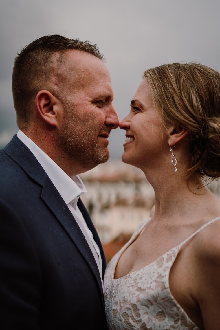 South and his wife, Leslie, renewed their wedding vows in Florence, Italy, in April 2022.