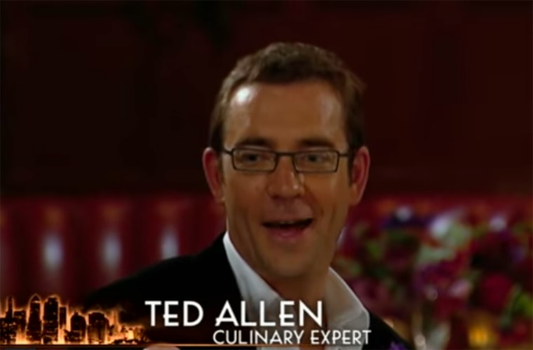 Ted Allen on Bravo's now-cancelled show "I Want to Be a Hilton."