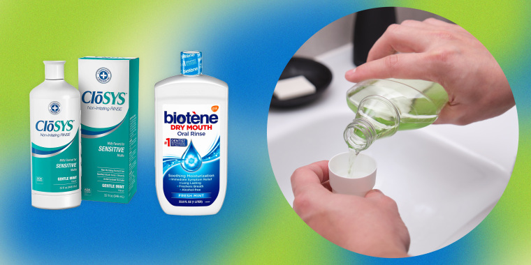 Mouthwashes have ingredients like CPC and sodium fluoride which can help your tooth and gum health