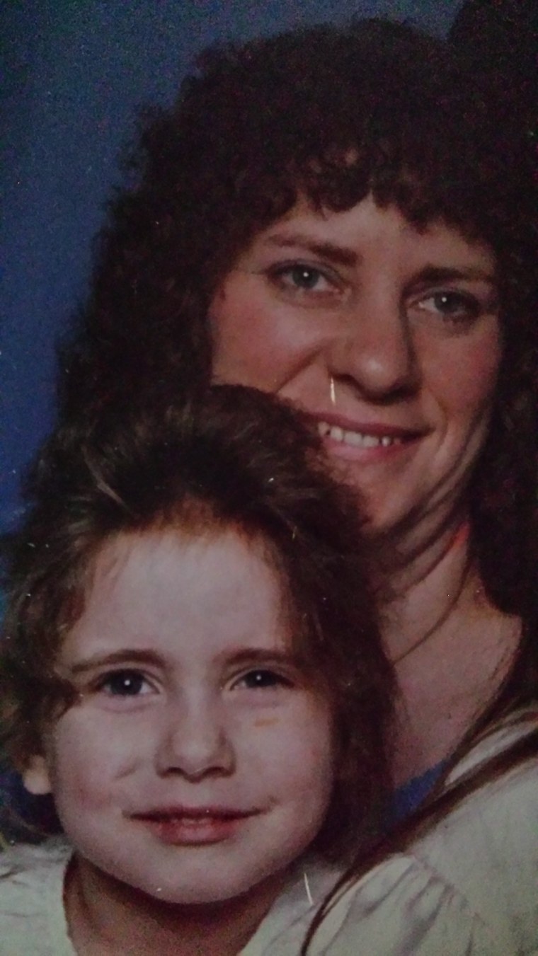 Yvonne and Charlotte as a child.