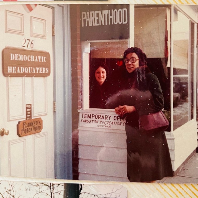 Norma Edelin Johnson, sister to Dr. Kenneth Edelin, during her time as associate director of Planned Parenthood in Kingston, NY.