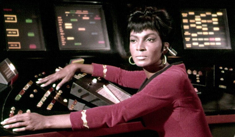 Image: Nichelle Nichols on Star Trek