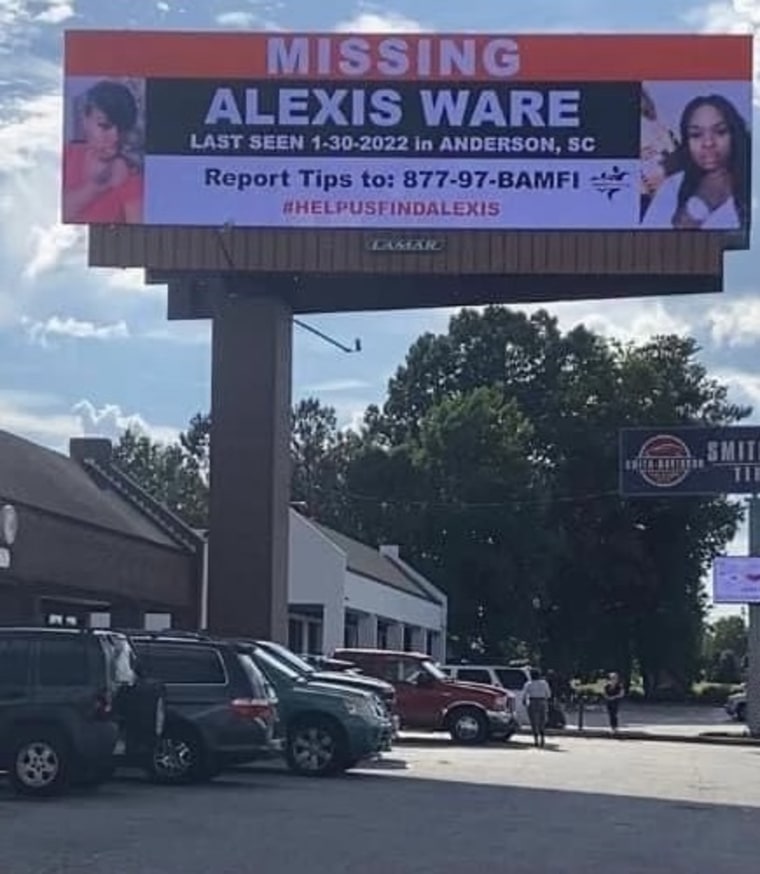 The new billboard installed in South Carolina.
