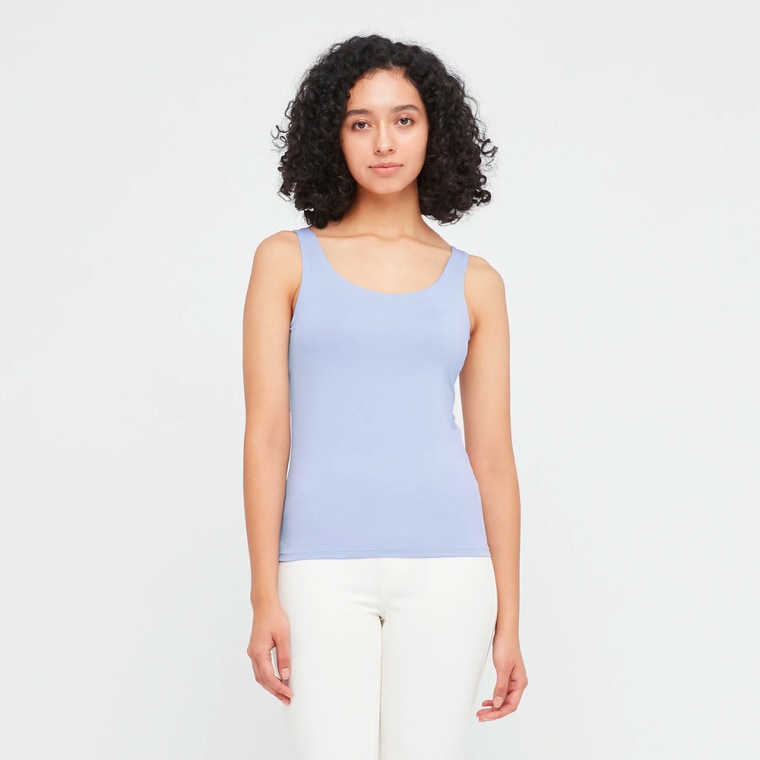 Zoe Malin loves this supportive tank top from Uniqlo. 