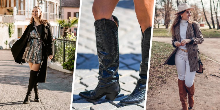 15 Best Knee-high Boots To Wear This Fall And How To Style Them ...