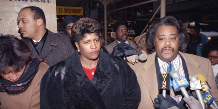 IMAGE: The Rev. Al Sharpton and Thelma Pannell in 1992 