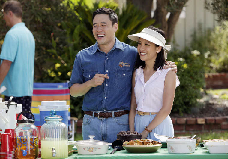 Randall Park and Constance Wu in "Fresh Off the Boat."
