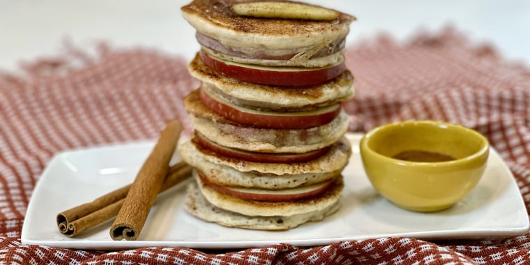 A nutritious and delicious take on traditional pancakes, these apple fritters are next-level.