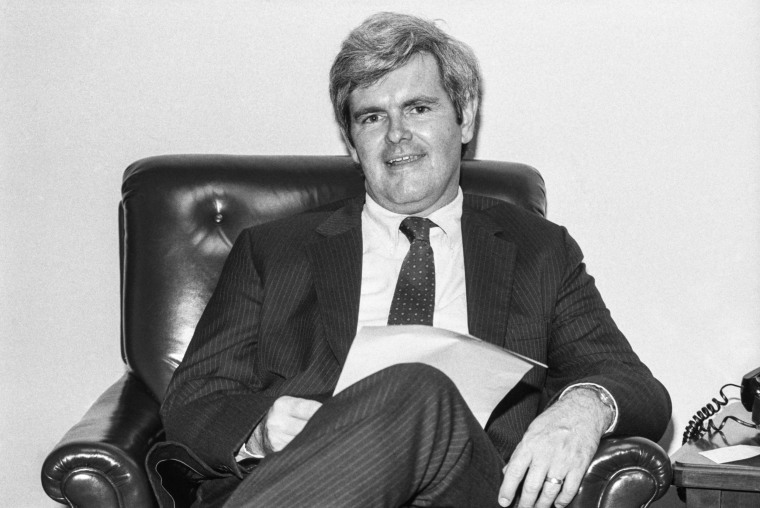 Newt Gingrich, R-Ga., on July 18, 1983.