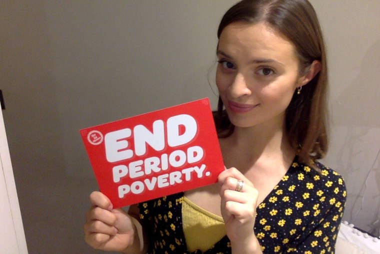The 29-year-old British campaigner took up the cause to abolish the tax on period products when she was still a university student. Now, she's fighting to end the stigma associated with menstruation.