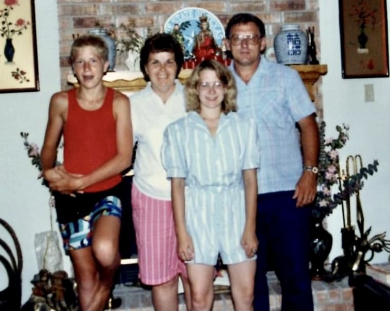 Todd, Veronica, Betty, and Paul Blumhorst.