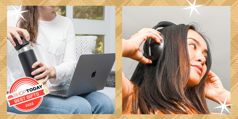 Woman on laptop and Woman with headphones