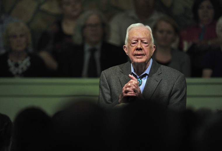 Americans Make a Sort of Pilgrimage to Plains, Georgia to See Jimmy Carter