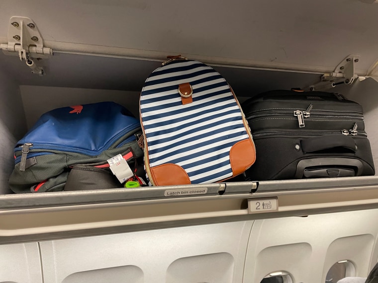 Shop TODAY contributor Katie Jackson packing the Ytonet Carry On Garment Bag