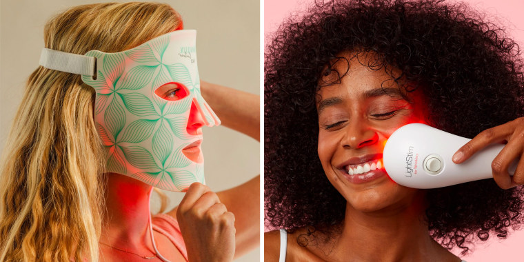 Red light therapy tools like masks and wands can potentially provide anti-inflammatory effects.