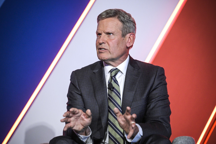 Tennessee Gov. Bill Lee during a Republican Governors Association conference on Nov. 15, 2022, in Orlando, Fla.