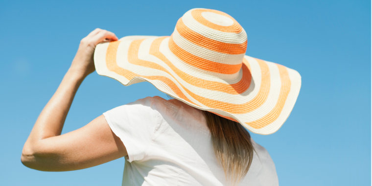 Sun Hat Men'S Uv Protection Wide Sun Hats Cooling Mesh Ponytail