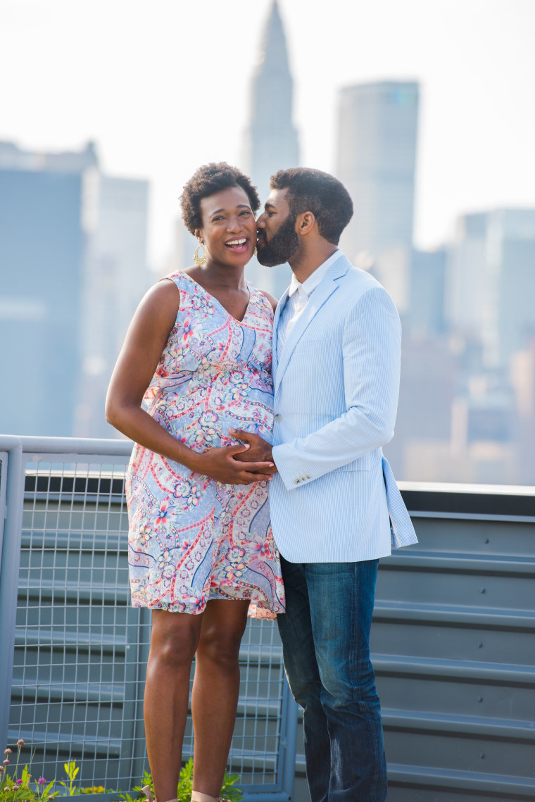 Tiffany Flomo-Washington with husband Ronnie Washington.