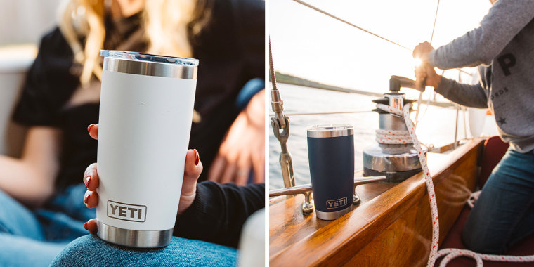 With its stellar temperature-retaining technology, this tumbler is the perfect vessel for hot and iced drinks. 