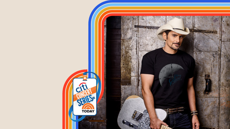Brad Paisley performed live on TODAY.