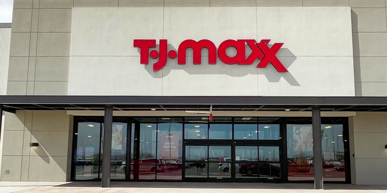 Exterior of TJ Maxx storefront