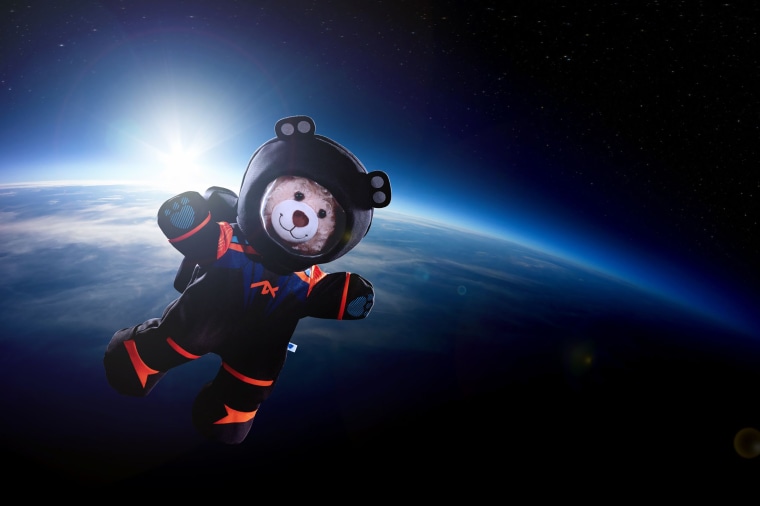 In May, Axiom Space and Build-A-Bear Workshop partnered to fly a furry fifth crew member alongside the Axiom Mission 2 (Ax-2) astronauts. The teddy bear, named GiGi, took flight as the Ax-2 mission's zero-gravity indicator.