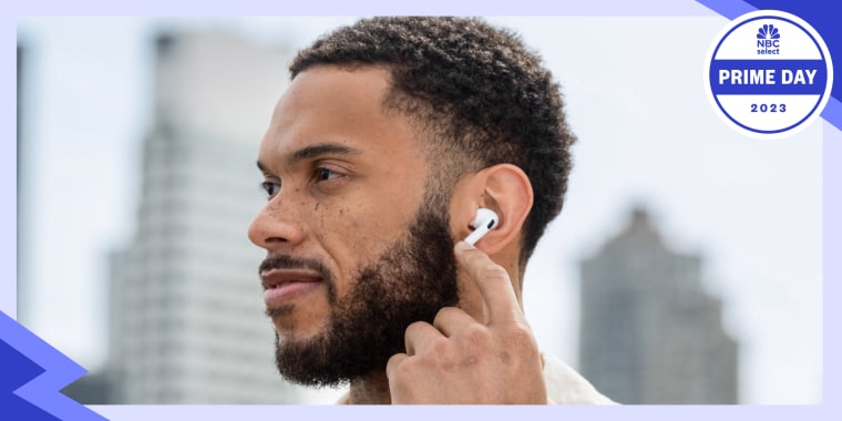 Man with an AirPod in his ear