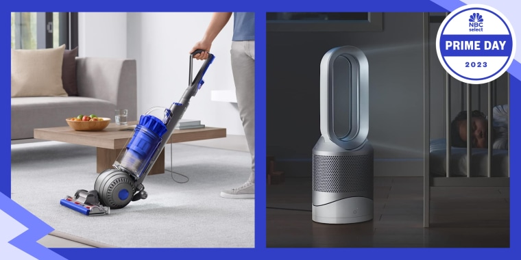 Popular Dyson vacuums and air purifiers are on sale for Prime Day.