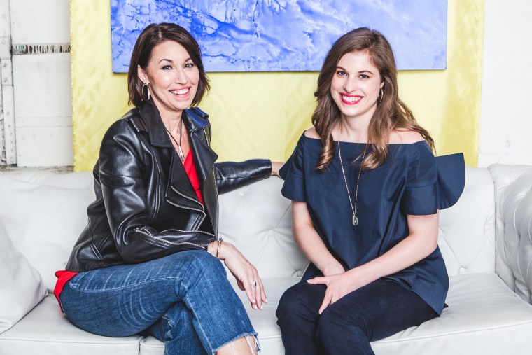 Alison Bruhn, left, and Delia Folk, right, are founders of "The Style That Binds Us."