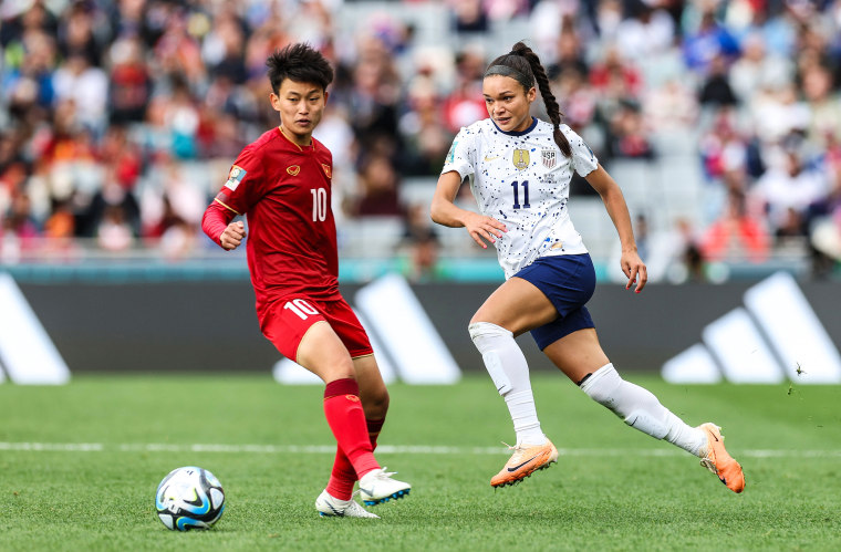 Image: USA v Vietnam: Group E - FIFA Women's World Cup Australia & New Zealand 2023