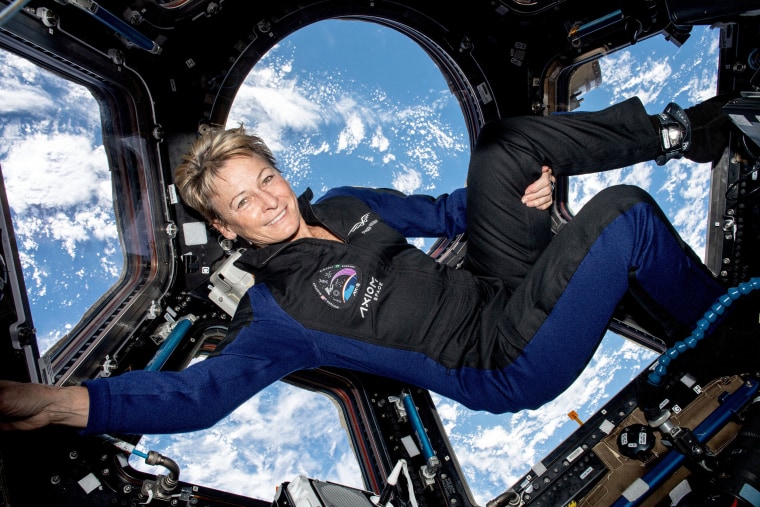 Peggy Whitson in space with Axiom. In May, at the age of 63, former NASA astronaut Dr. Peggy Whitson made history as the first woman to command a private space mission with Axiom on the 10-day Ax-2 mission.