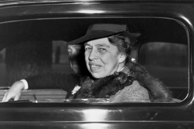 First Lady Eleanor Roosevelt in Washington on Jan. 14, 1937.