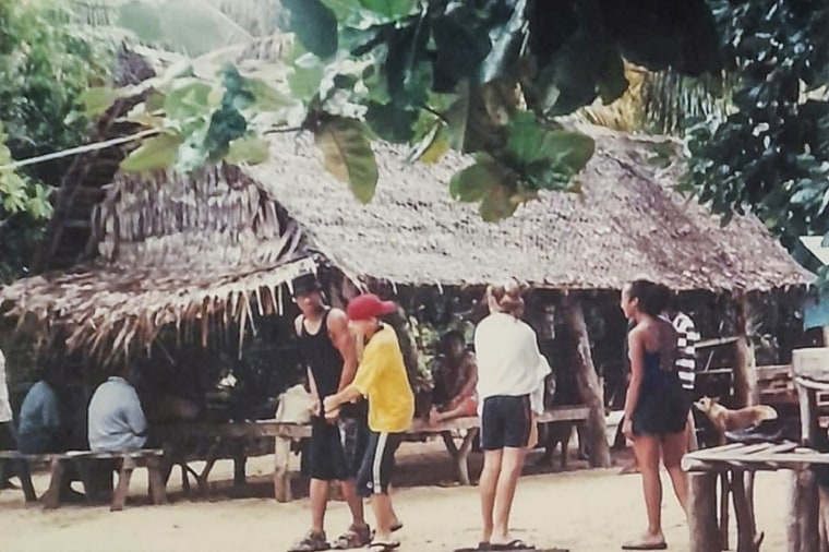 As a teen, Barger visited the island of Yap in Micronesia for family reunions. She and the other teens would be tasked with finding crabs for the family's dinner.