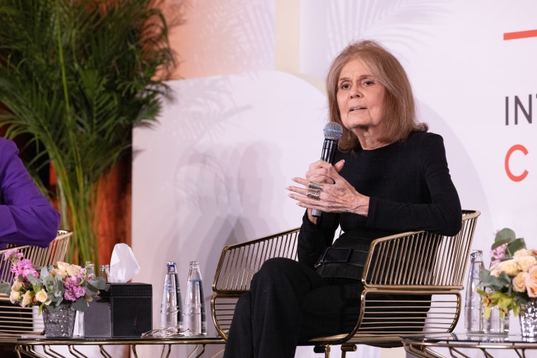 Equal rights activist and Ms. Magazine co-founder Gloria Steinem and Know Your Value and Forbes' 30/50 summit in Abu Dhabi this past March.