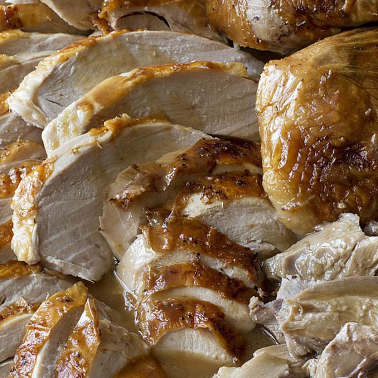 Simple Oven Roasted Turkey with Gravy - Life is but a Dish