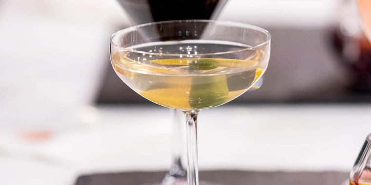 Lynnette Marrero makes nonalcoholic dirty martinis, sangria, French 75 and espresso martinis.