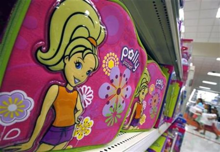 "Polly Pocket" bags sit on a shelf in a store in Arlington, Va., last month. The U.S. Consumer Product Safety Commission is investigating the timeliness of toy company Mattel Inc.'s disclosures before its most recent recall, the Wall Street Journal reported in its online edition on Tuesday. 