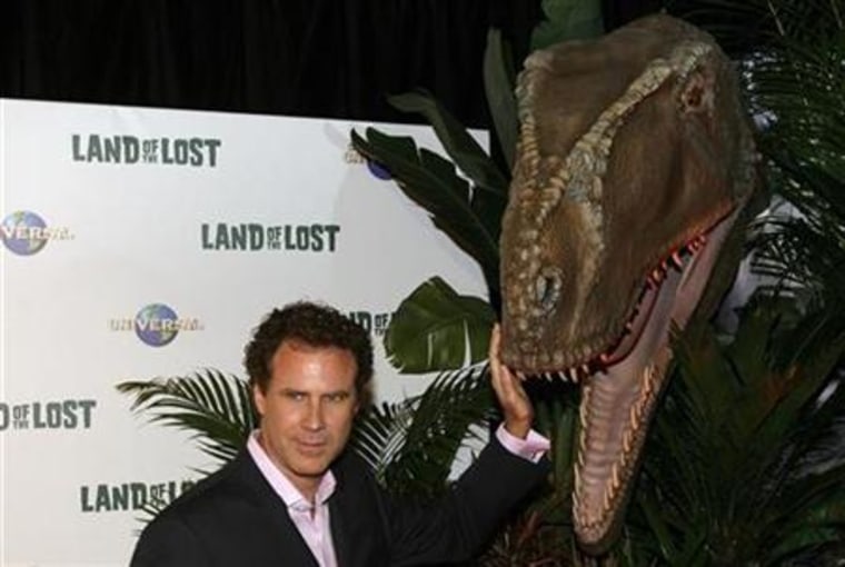 U.S. actor Will Ferrell arrives at the world premiere of his new film 'Land of the Lost' in central Sydney