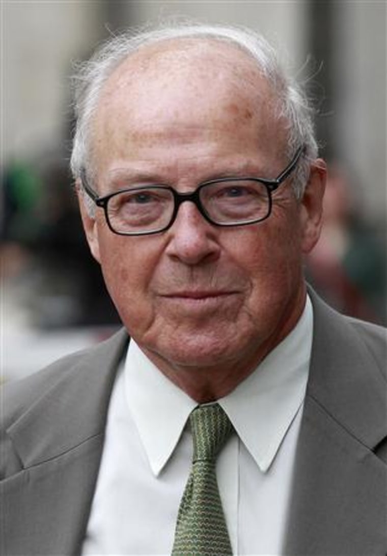 Former U.N. chief weapons inspector Hans Blix arrives to give evidence to the Iraq Inquiry in London