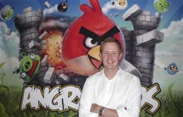 Rovio Chief Executive Mikael Hed MOBILE-GAMING/ANGRYBIRDS