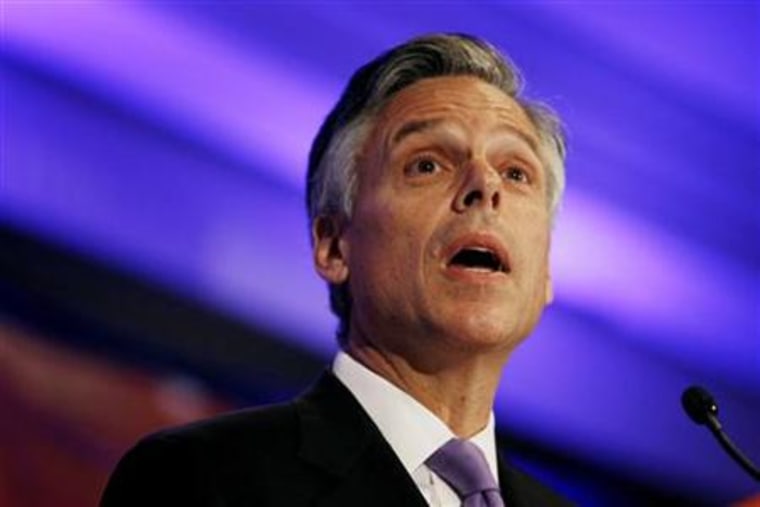 Former Utah Governor Jon Huntsman speaks at the Faith & Freedom Conference and Strategy Briefing in Washington