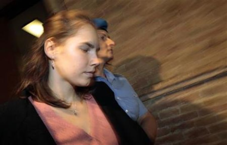 Knox arrives for appeal trial in Perugia