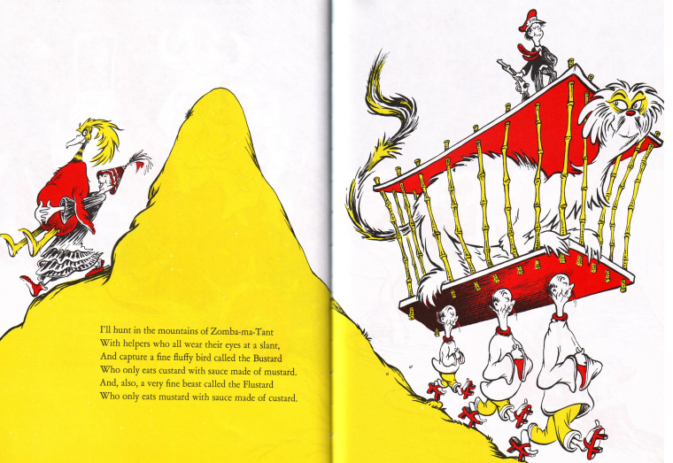 Image:; Dr. Seuss's 1950 book, "If I Ran the Zoo"