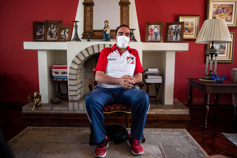 Image: Yonhy Lescano at his home in Lima